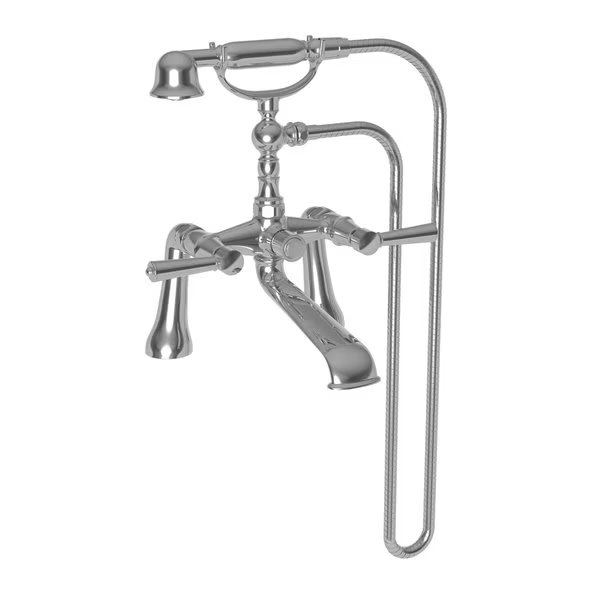 Exposed Tub and Hand Shower Set, Antique Copper, Wall, Newport Brass, Mfr#: 1200-4273/08A